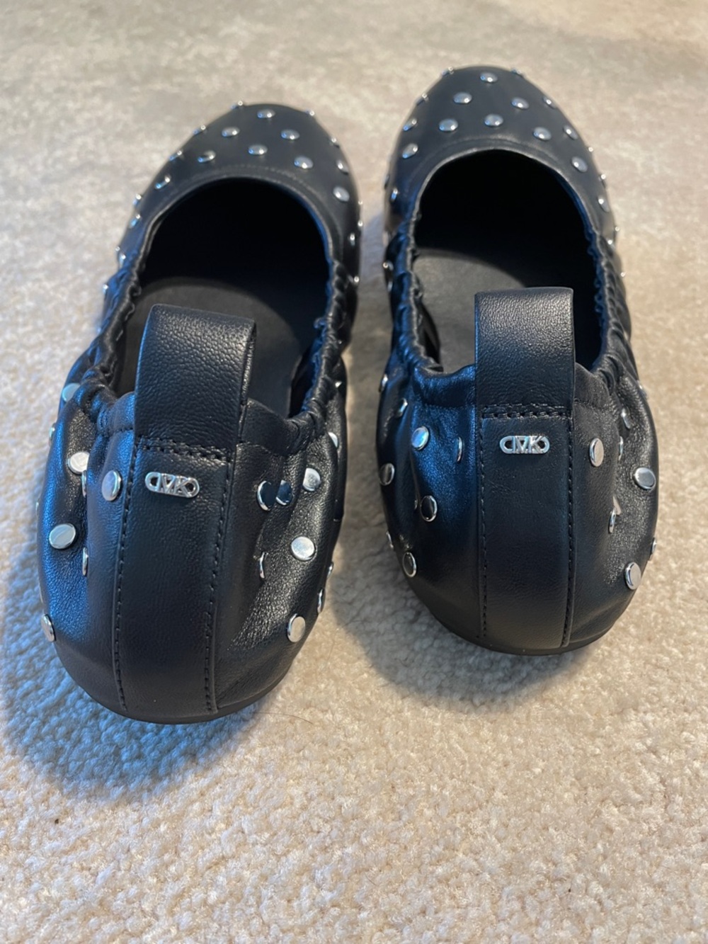 Michael Kors Amy Ballet Flats with Studs - Picture 3 of 11
